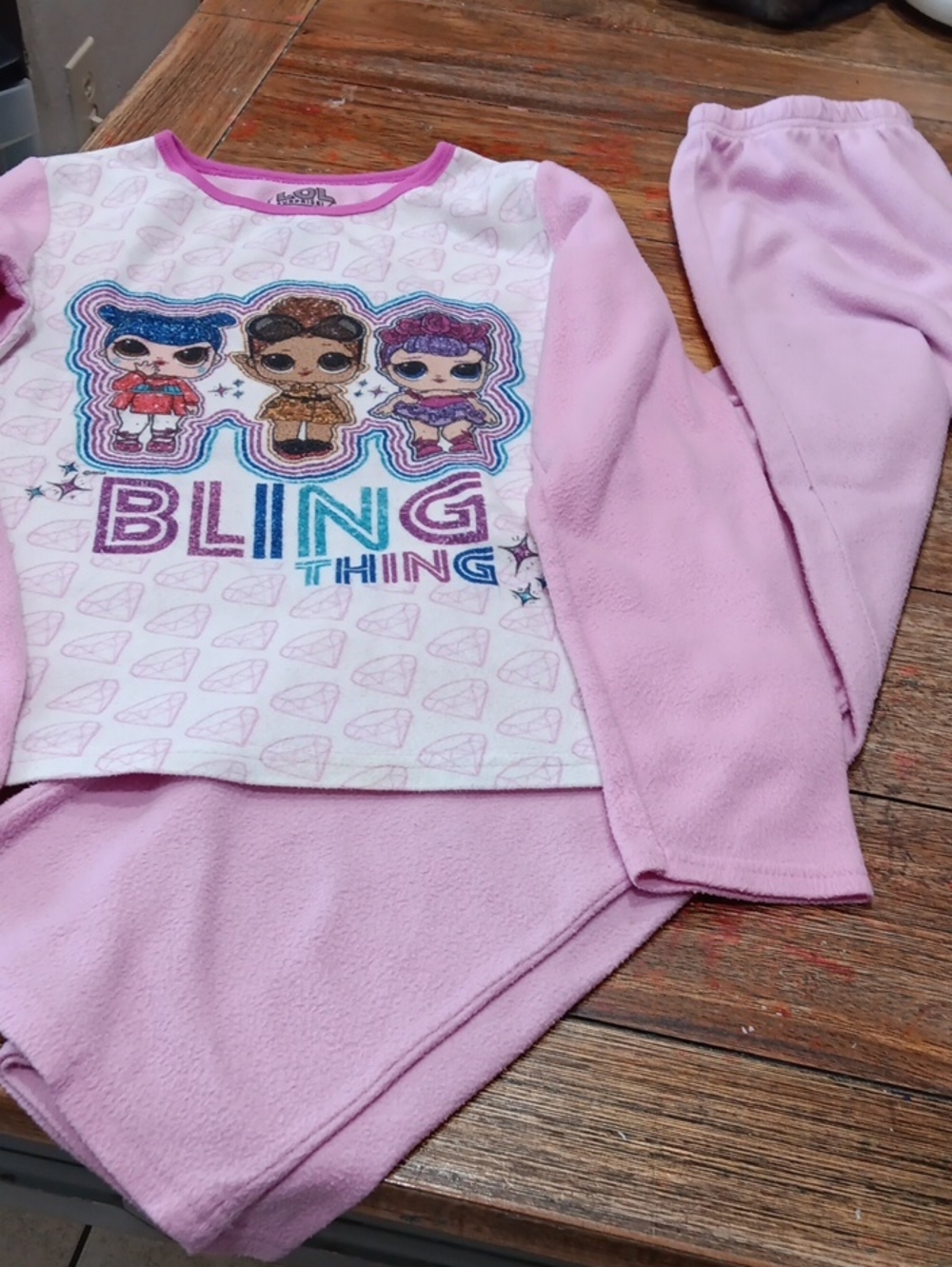 L.O.L. Surprise! Pink "Bling Thing" Girls Pajama Set